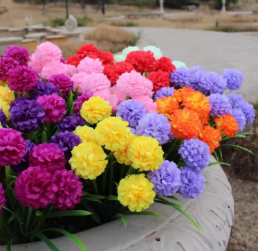 Silk Artificial Hydrangea Flowers Onion Balls Bridemaid Bouquet Bridal Wedding Party Decor Floral Supplies table centerpi