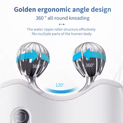 Face Rolling Massager EMS Face Slimming V Line Facial Lift Phototherapy Massager Wrinkle Remover Body Massager Skin Tightening