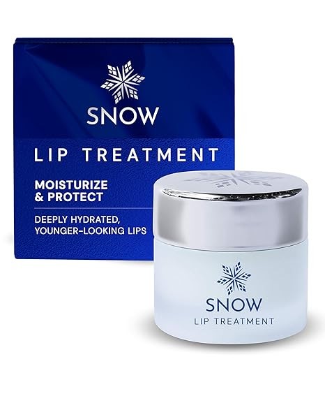 Snow Rejuvenating Lip Treatment with Hyaluronic Acid | Deeply Hydrating Lip Balm for Youthful-Looking Lips | Moisturizing Balm for Chapped Lips Nourishing Moisturizer Soft & Supple