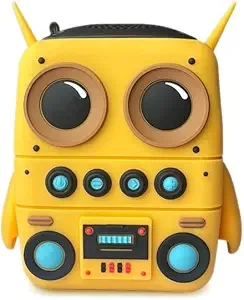 Portable Bluetooth Speaker with FM Radio，Mini Small Cute Wireless Speaker,Suitble for Party Office Desk Home Bedroom Kitchen,Gifts for Women Men,Yellow