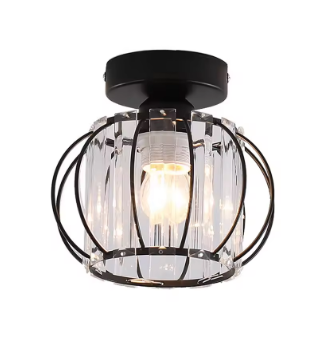 Black Ceiling Light: Modern and Elegant Design, Stylish Lighting Solution for Home or Office, Versatile and Durable