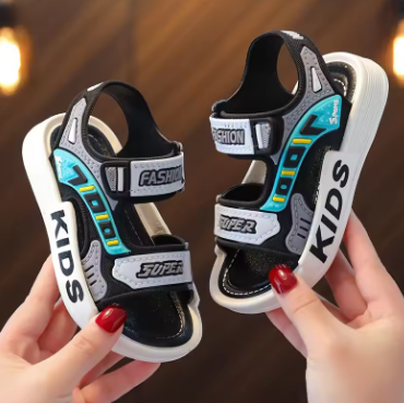 Breathable Sport Sandals Summer Sandals for Boys Casual Beach Shoe Comfortable Soft Sole Kids Shoes Fashion Non-slip Sandalias