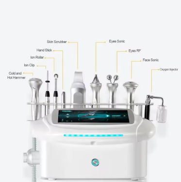 Hydro Professional 9-in-1 Aqua Facial Device Beauty Health Solution Smart Multifunction Oxygen Jet Skin Care Machine